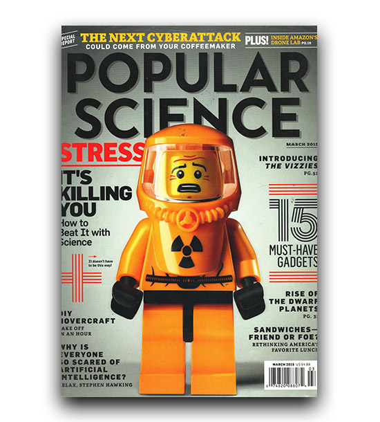 popular science stress its killing you مجله انگلیسی چاپ اصل کاغذ گلاسه روغنی