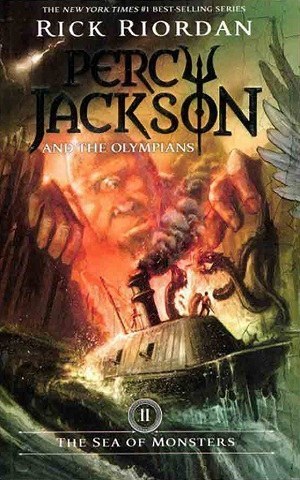 کتاب Percy Jackson and the Olympians 2 - The Sea of Monsters رمان ژانر فانتزی انتشارات جنگل