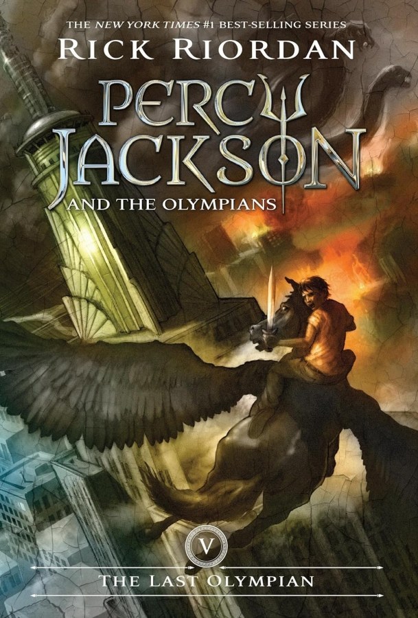 کتاب Percy Jackson and the Olympians 5 - The Last Olympian رمان ژانر فانتزی انتشارات جنگل