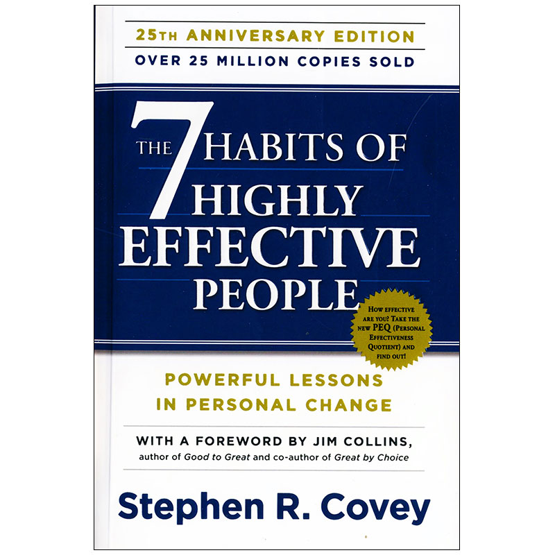 کتاب The 7 Habits of Highly Effective People رمان انگیزشی و موفقیت انتشارات زبانمهر
